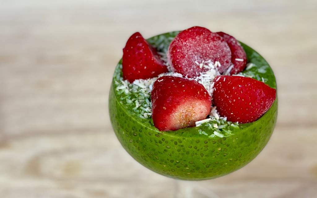 Healthy Matcha Chia Pudding Recipe