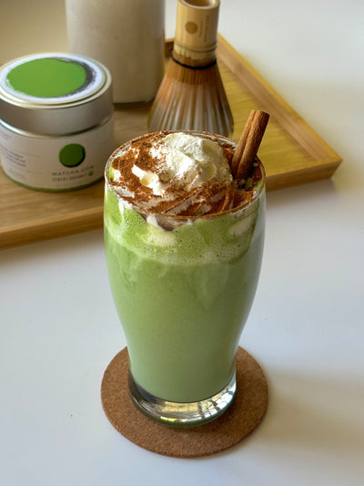 Recipe: Matcha Eggnog Green Tea Latte