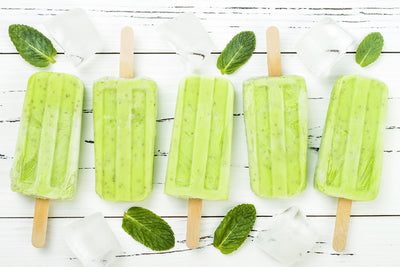 Matcha Popsicle With Coconut and Yuzu (Vegan & Gluten-Free)