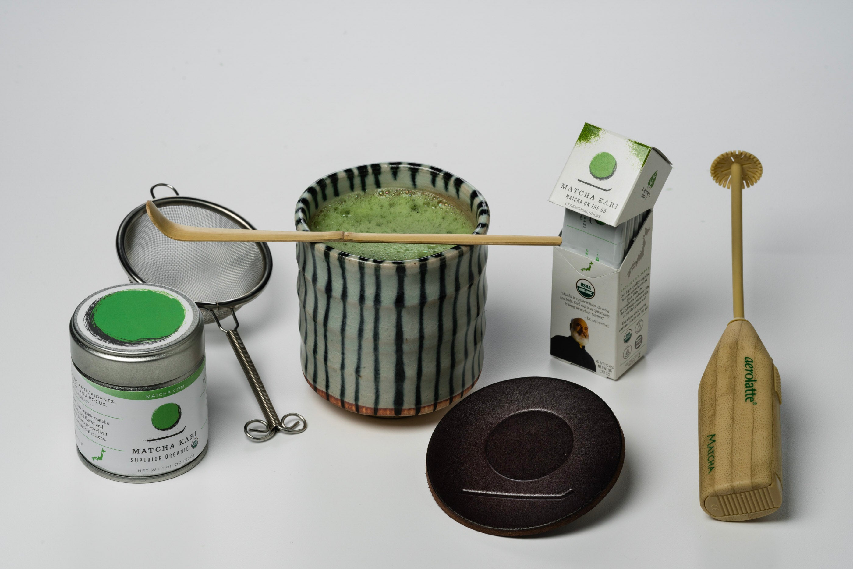Assorted High – Grade Ceremonial Matcha Sample Kit - Maiko Tea Japan
