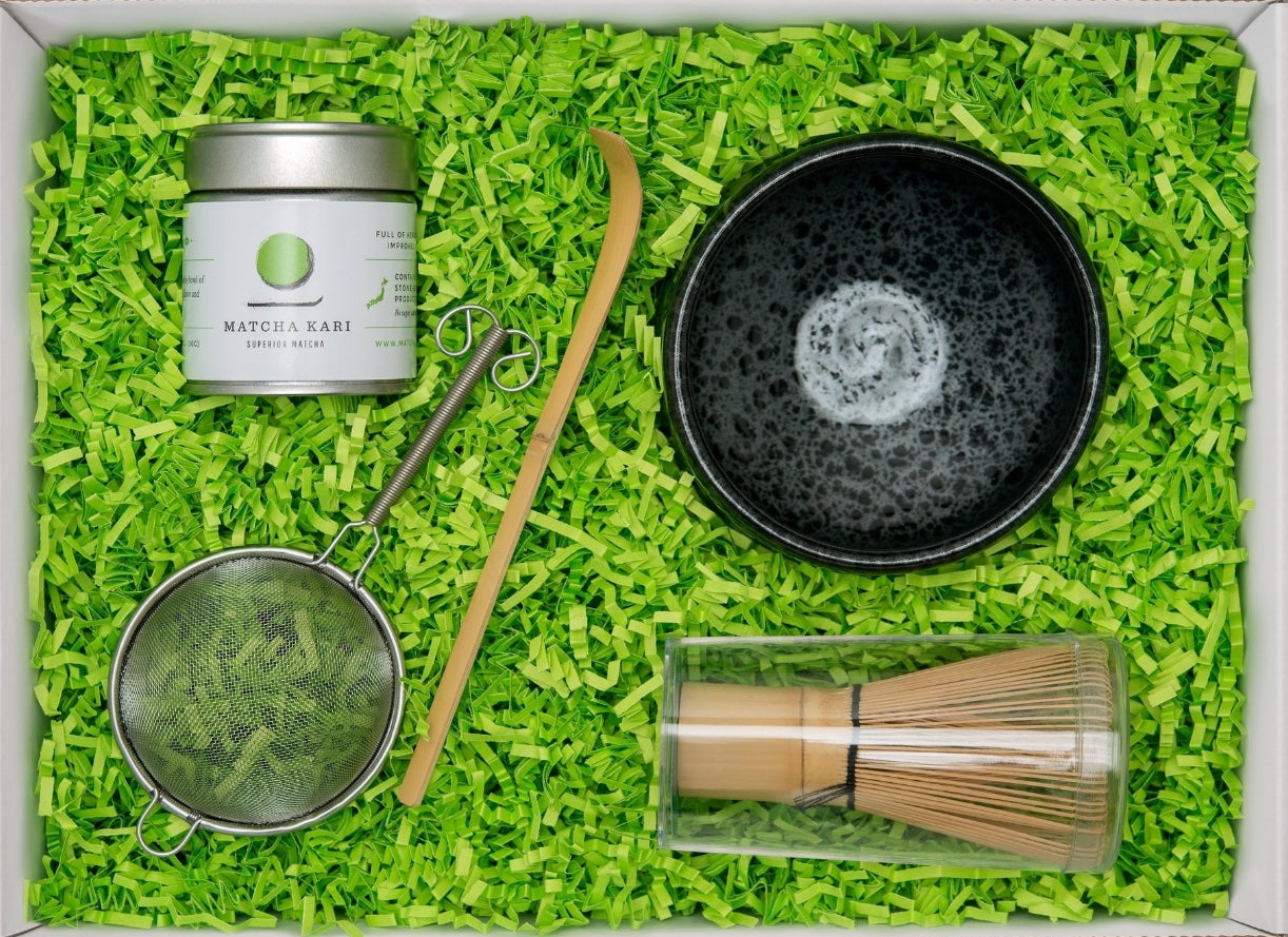 Matcha Tea Set in Green with Tea  The Wasabi Co – The Wasabi Company