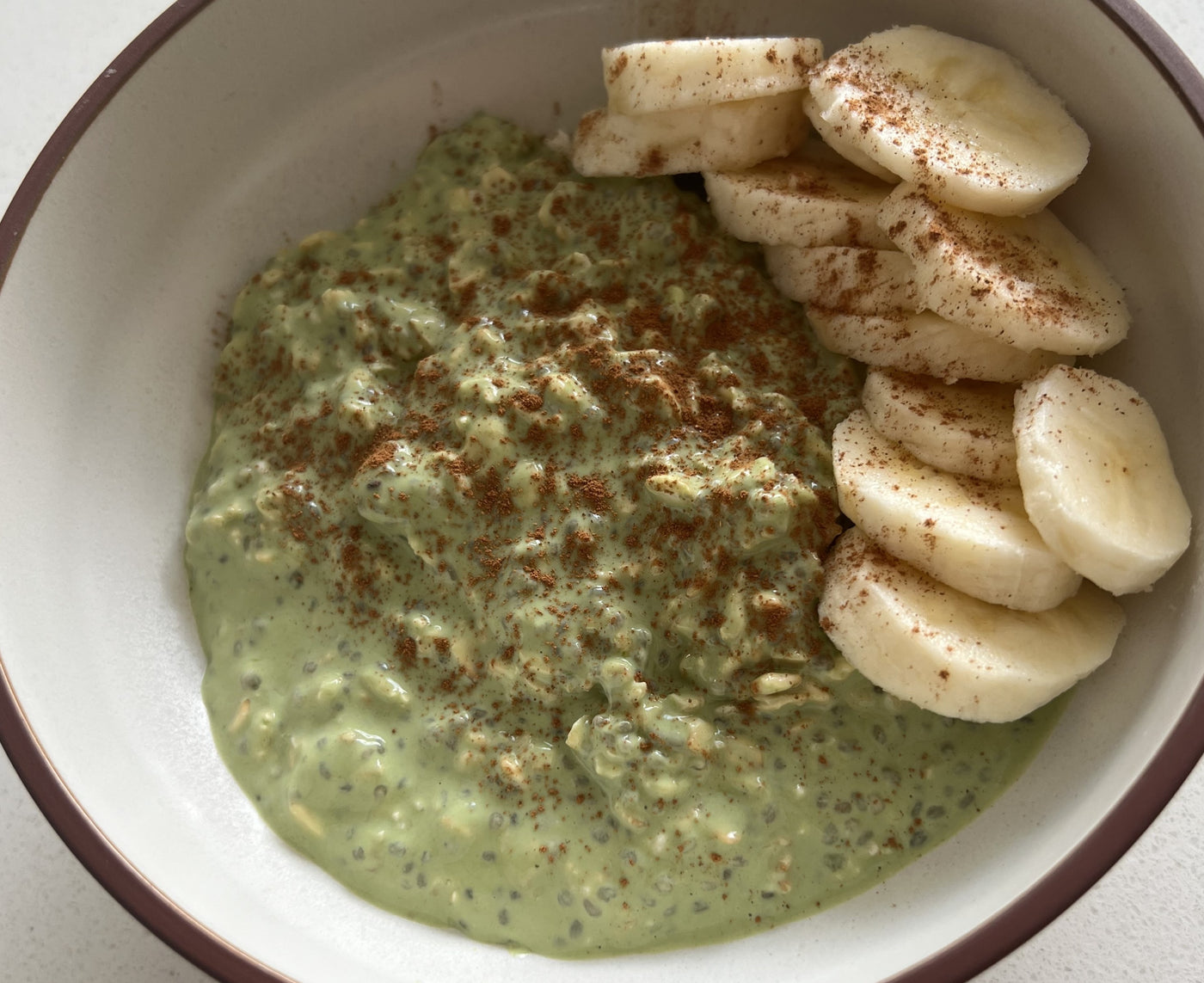 Macha Prep Easy Breakfast Meal Prep Recipe: Matcha Overnight Oats