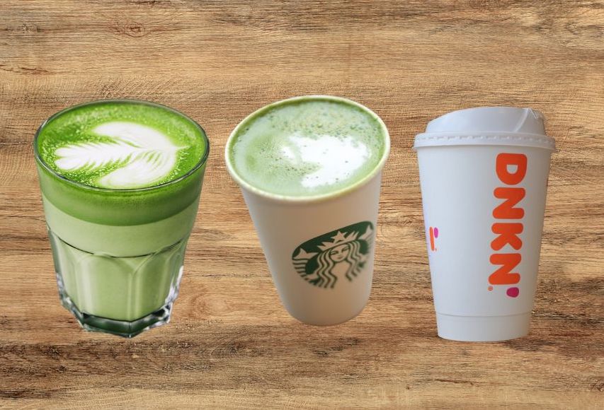 nutritional differences in a Dunkin’, Starbucks, and a DIY Matcha Latte? 