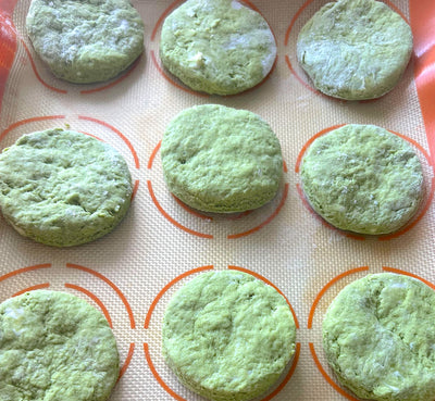Buttery Matcha Biscuits Recipe | A Healthy, Bright Twist on a Classic Comfort Food Recipe