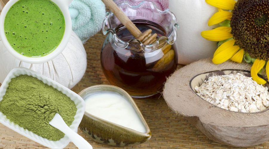 Cleansing Green Tea Matcha Face Mask For Sensitive Skin