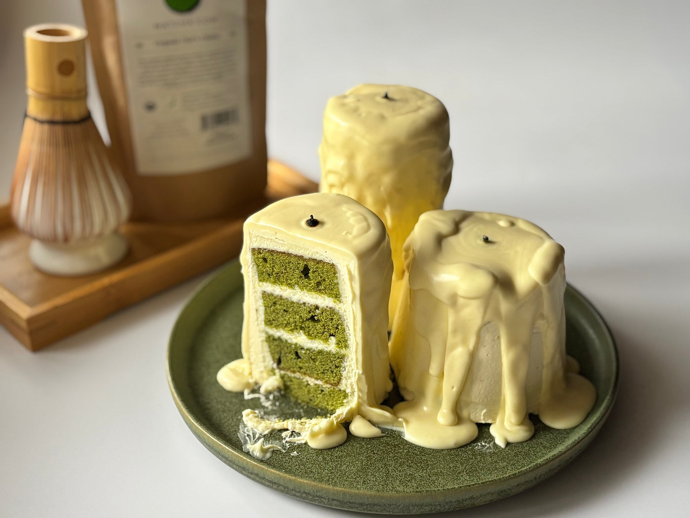 Matcha Cupcake Candles for halloween matcha cupcakes recipe