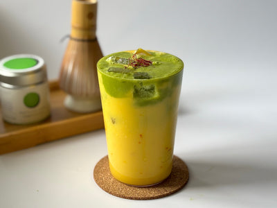 Mango Matcha Lassi