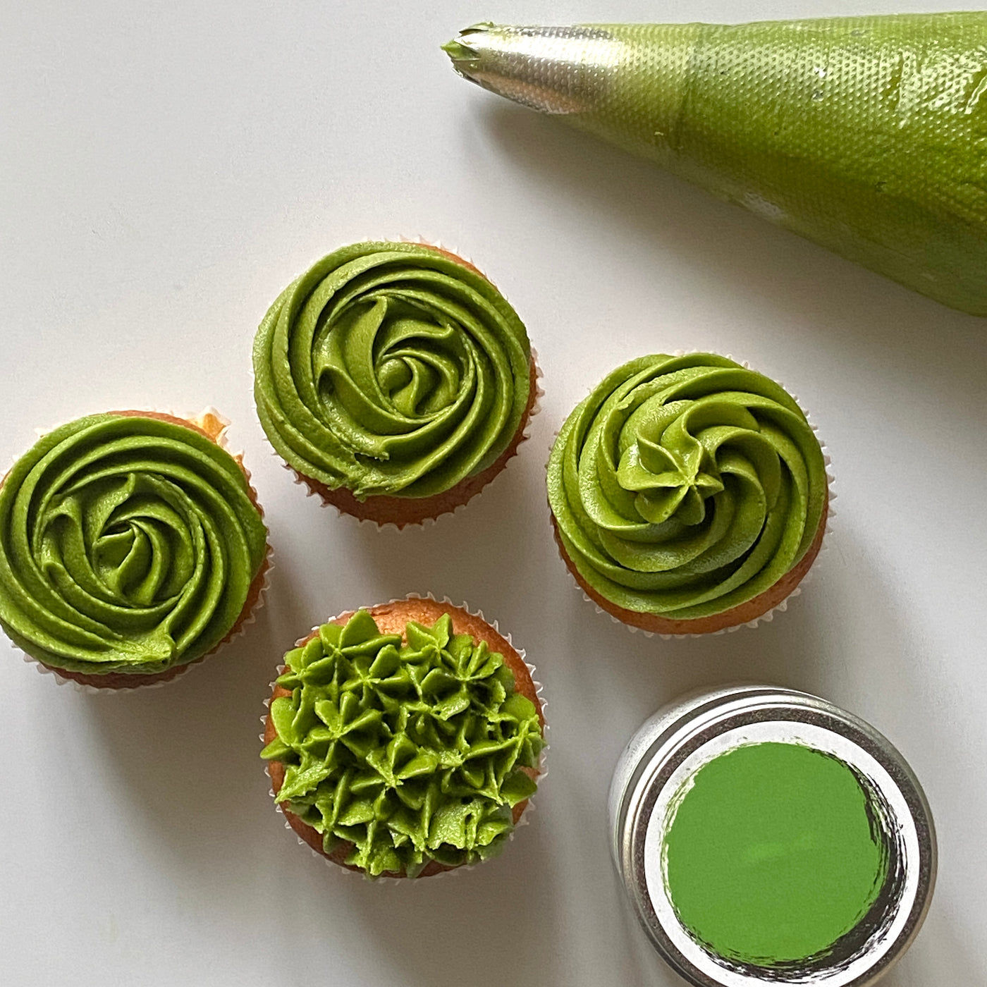 Smooth and Creamy Matcha Buttercream | Perfect for Cakes, Cupcakes, and Dessert Fillings!