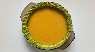 Holiday Recipe: Pumpkin Pie with Matcha Crust
