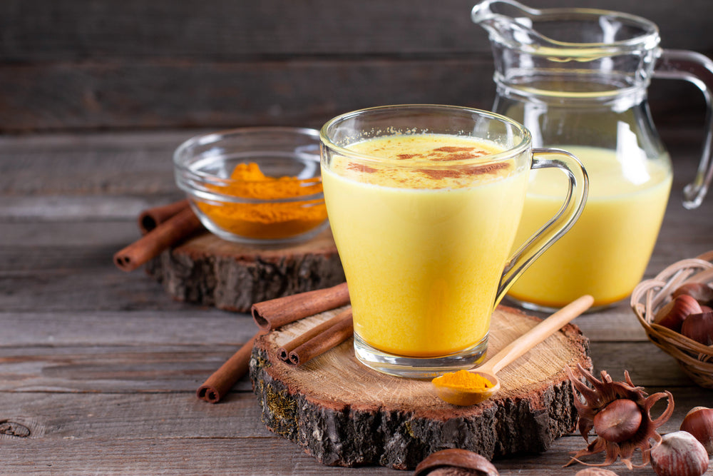 Maple Cinnamon Turmeric Latte