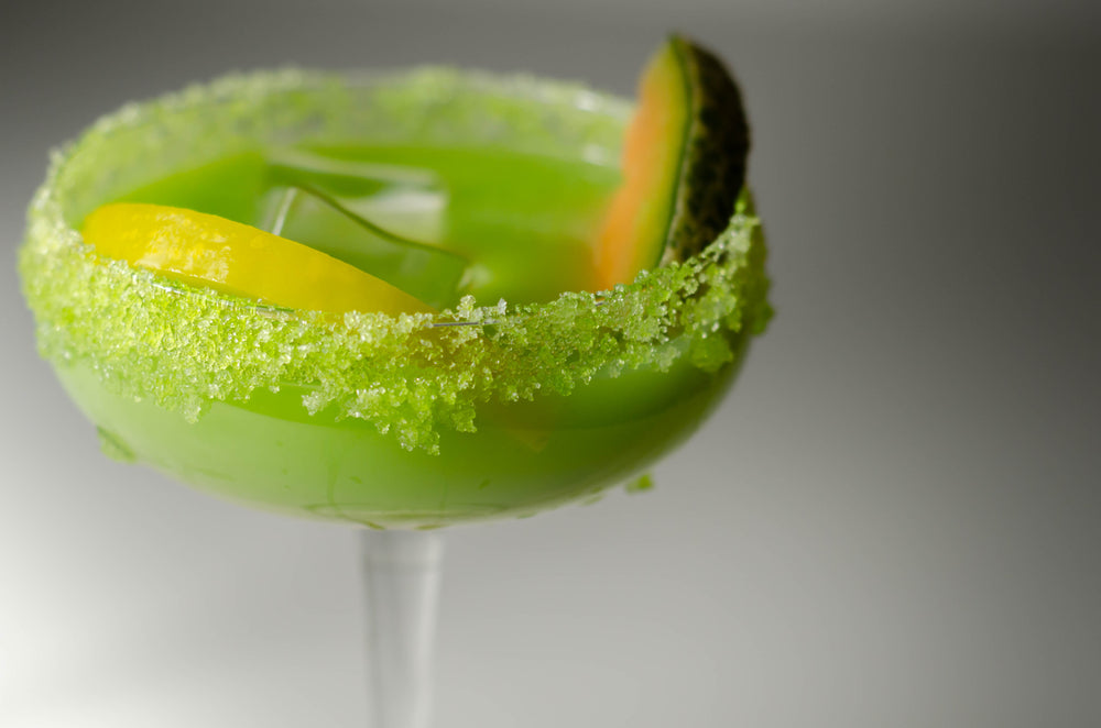 A Melon-Matcha Vodka Cocktail That May Help Ease Anxiety & Replenish Electrolytes
