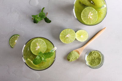 Matcha Mojito Recipe | Make a Naturally Sweetened Cocktail or Refreshing Non-Alcoholic Version