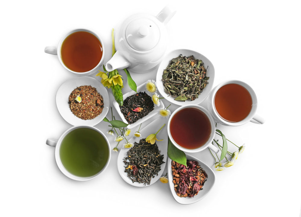 different types of tea and their benefits
