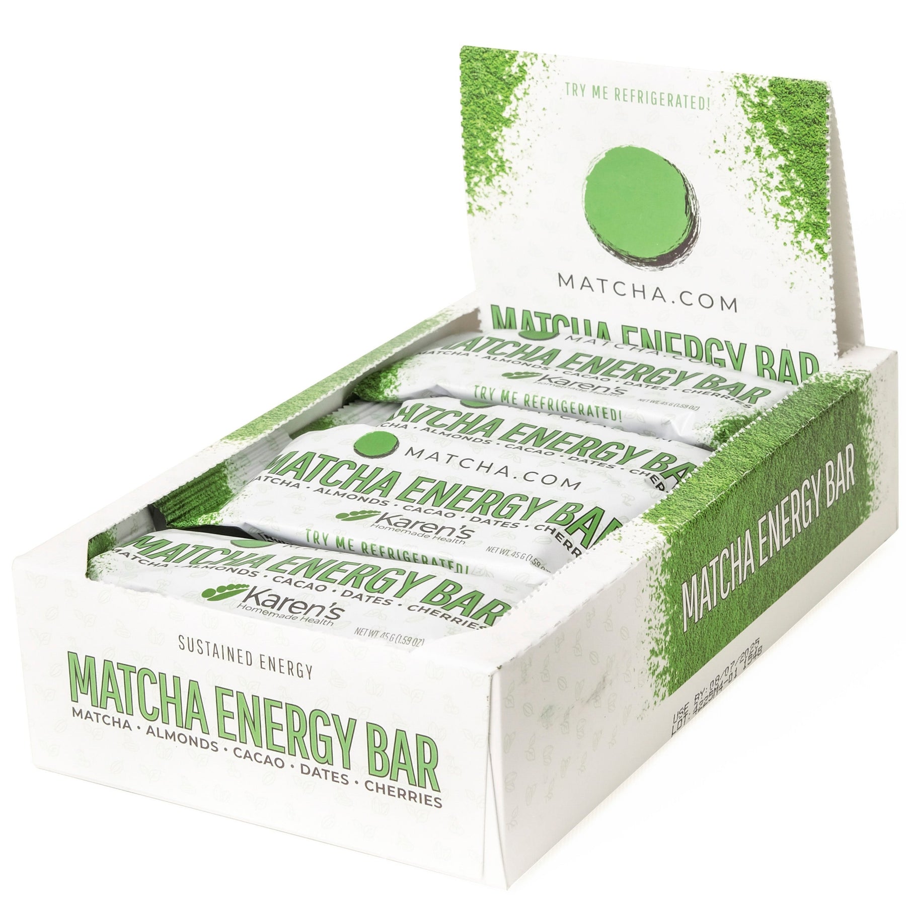 Matcha Bar Code Matcha Energy Bar | Organic Whole-Food Energy Snack