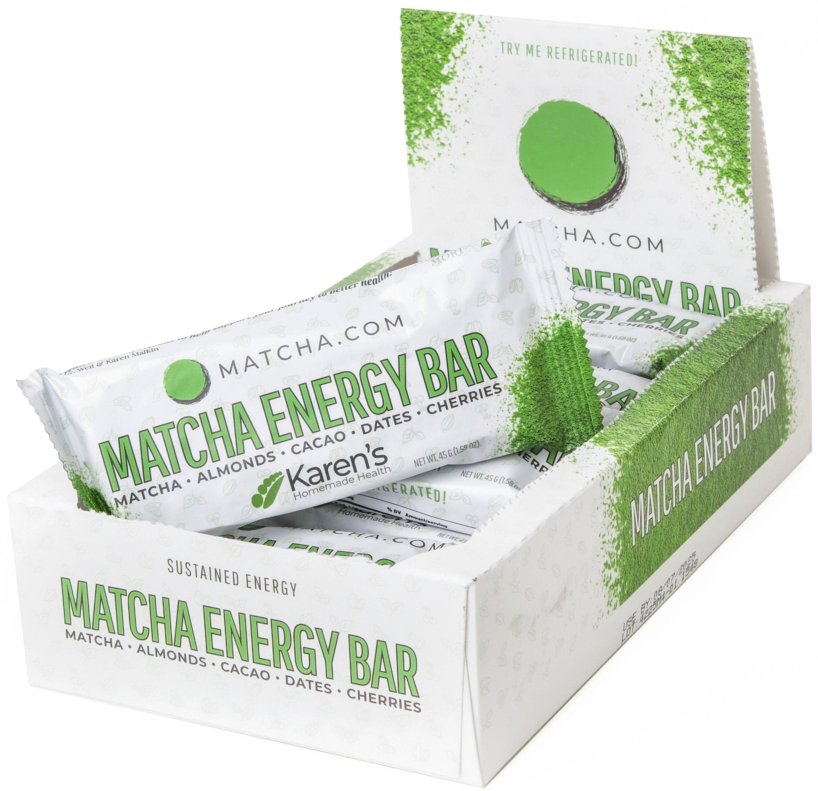 Matcha Bars Matcha Energy Bar | Organic Whole-Food Energy Snack