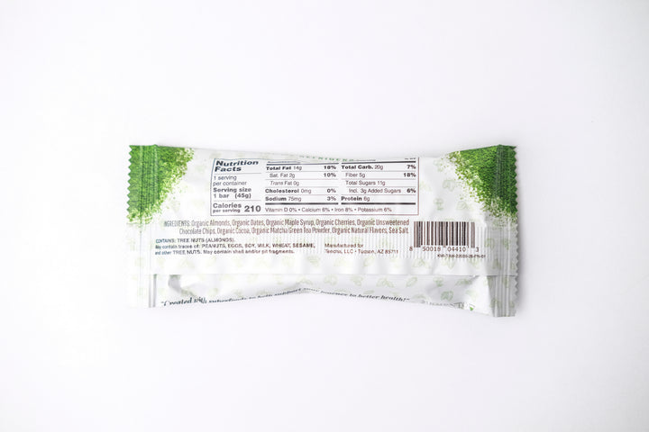 Karen Malkin Matcha Energy Bars - Organic Chocolate Protein Bars (12 Pack)