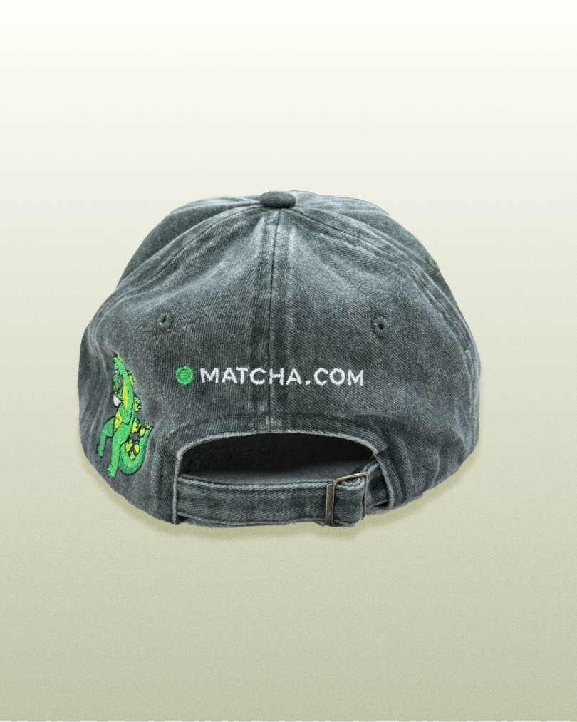 macha 様 Matcha Baseball Hat | Embroidered Cap