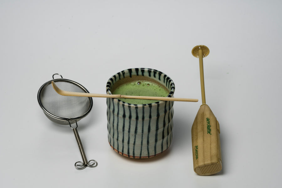 まっちゃ Matcha Tumbler Cup | Japanese Ceramic Matcha Cup