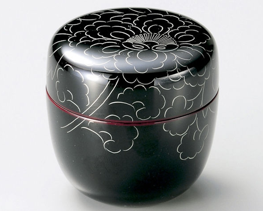 Lacquer Matcha Tea Caddy | Japanese Natsume Container