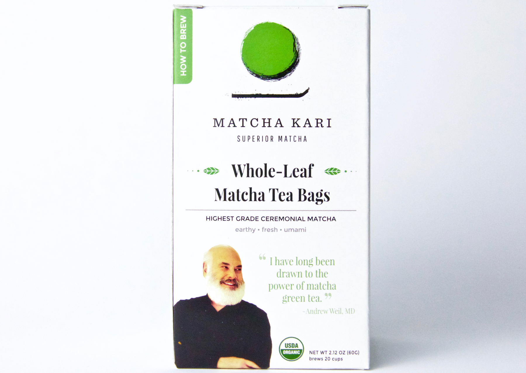 Whole-Leaf Matcha Tea Bags (organic)