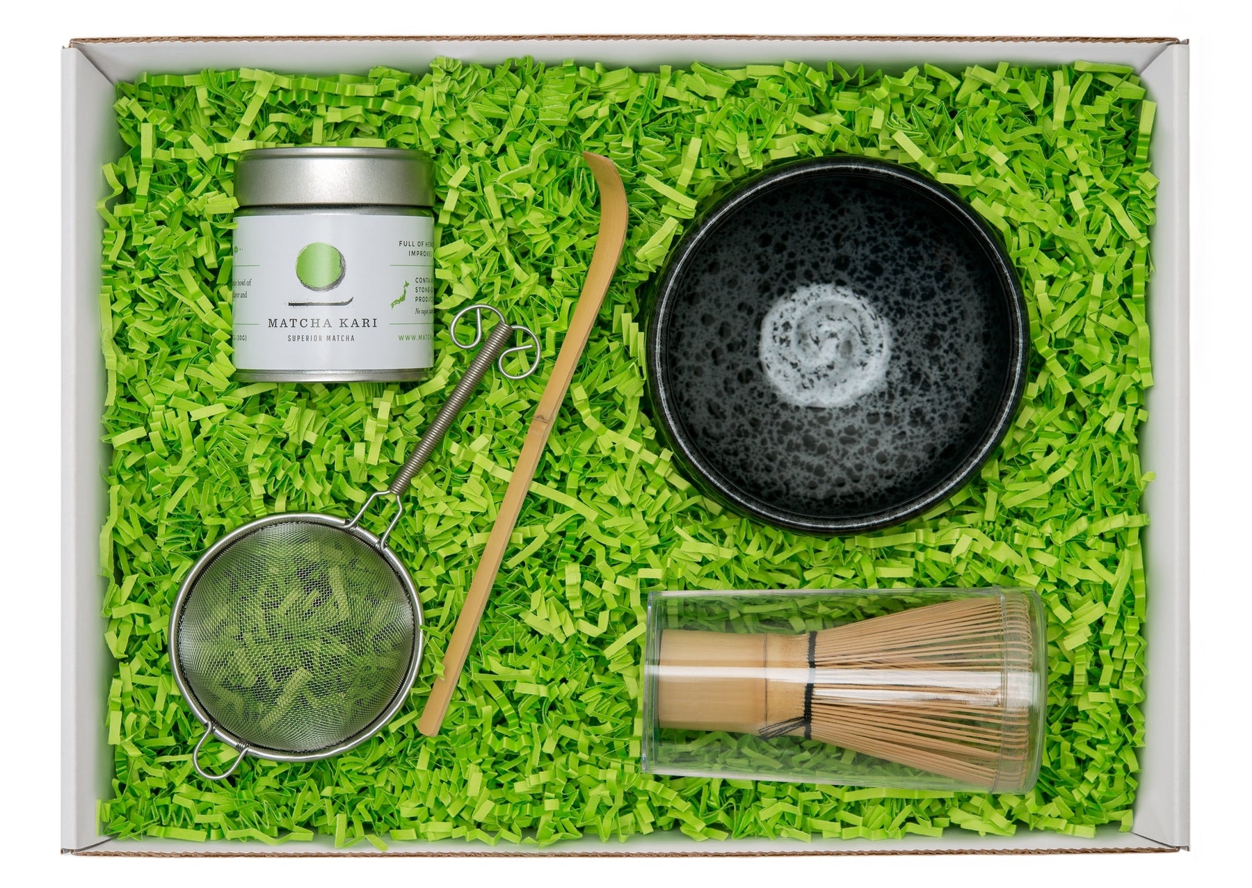 Matcha Making Kit Box Matcha Starter Kit | Ceremonial Matcha Set with Tools