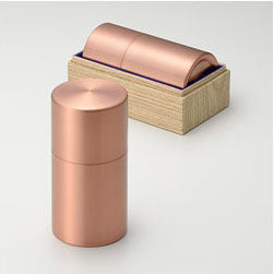 Copper Matcha Tea Caddy | Japanese Chazutsu Storage