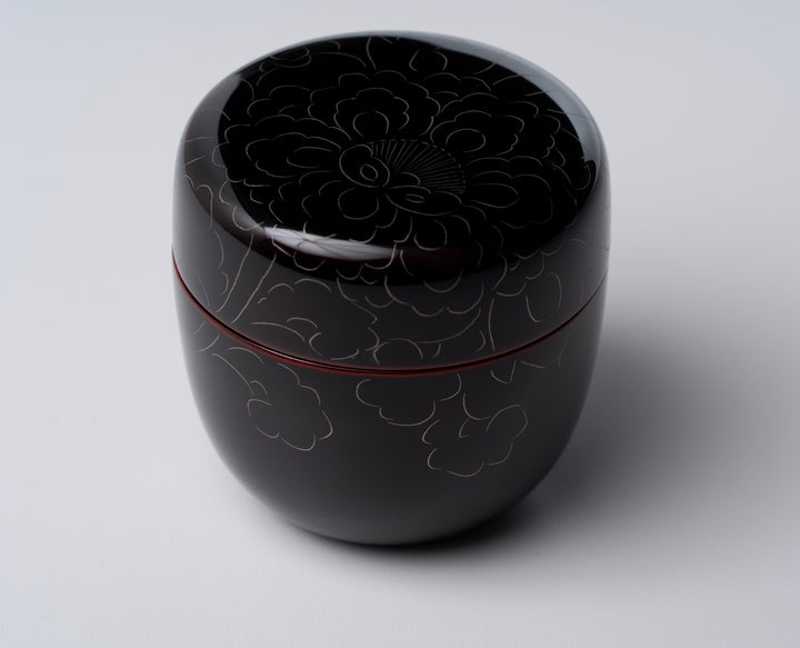 Lacquer Matcha Tea Caddy | Japanese Natsume Container