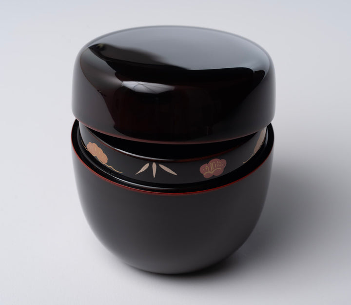 Lacquer Matcha Tea Caddy | Japanese Natsume Container