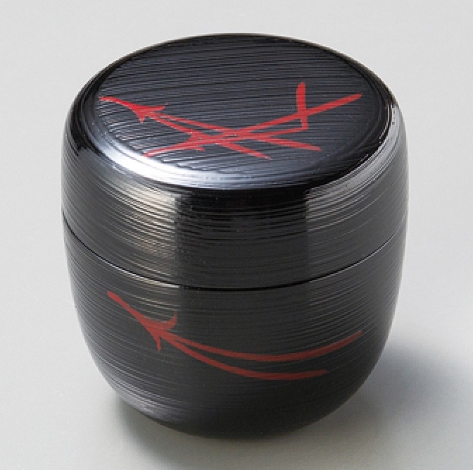 まっちゃさん専用 Lacquer Matcha Tea Caddy | Japanese Natsume Container
