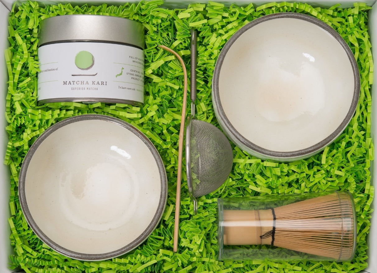 Matcha Tea Set for Two | Ceremonial Matcha Starter Kit